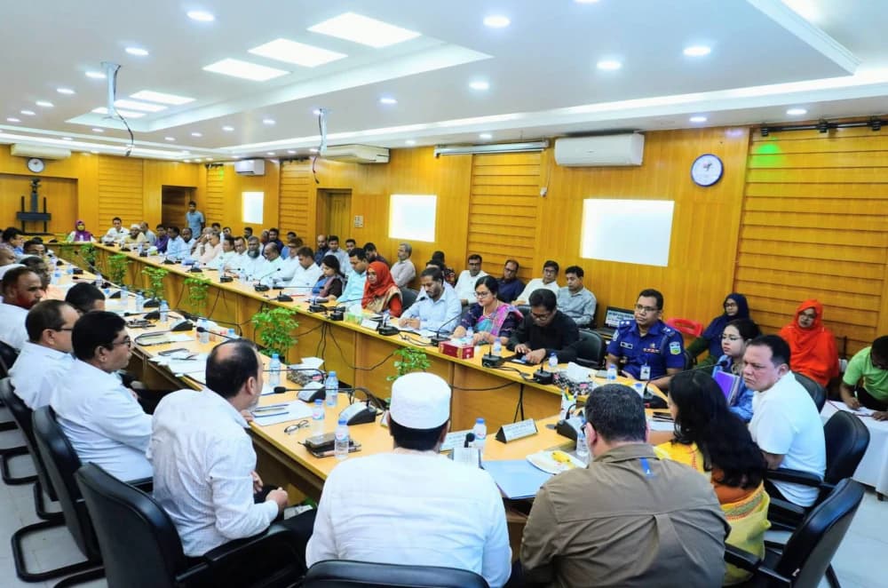 শেরপুরের জুলাই মাসের জেলা উন্নয়ন ও সমন্বয় কমিটির সভা অনুষ্ঠিত