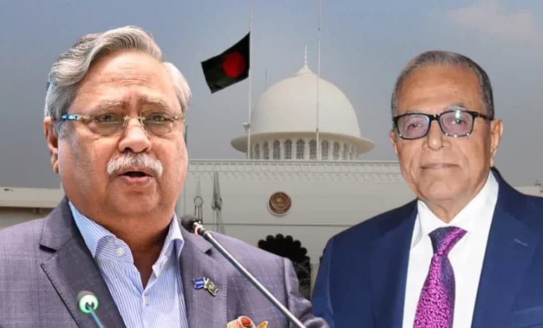 মানবতাবিরোধী অপরাধের অভিযোগে সাবেক রাষ্ট্রপতি সাহাবুদ্দিন ও আবদুল হামিদের বিরুদ্ধে ট্রাইব্যুনালে অভিযোগ