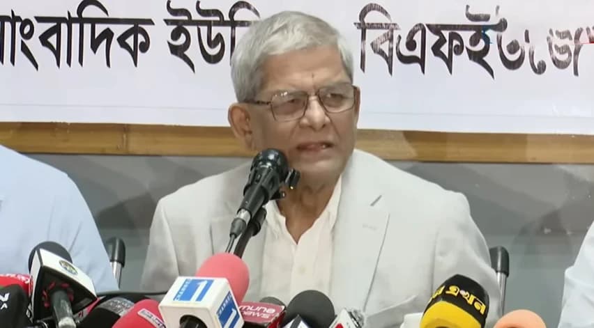 ‘হাসিনার মতো কথা বলছে বিরোধী দল’, সংঘাতের আশঙ্কায় কঠোর হুঁশিয়ারি মির্জা ফখরুলের