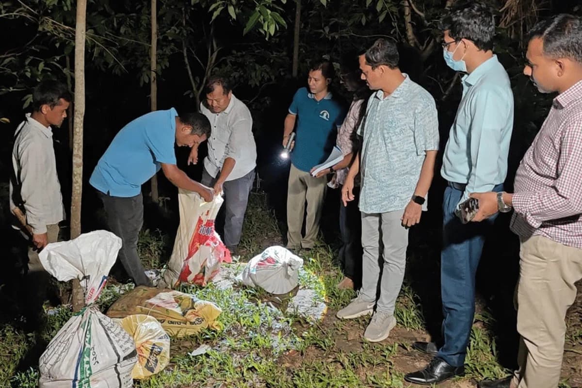 খাগড়াছড়িতে ৫ বস্তায় ২৪টি গুইসাপসহ নারী আটক, বন বিভাগের সাঁড়াশি অভিযান