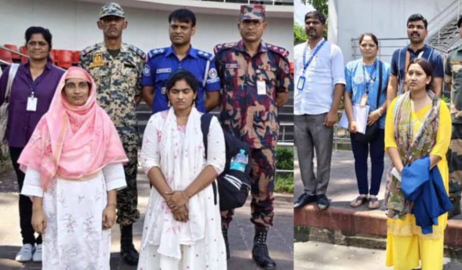 মুম্বাইয়ে কারাভোগ শেষে বিশেষ ট্রাভেল পারমিটে বাংলাদেশে ফিরলেন ৩ তরুণী
