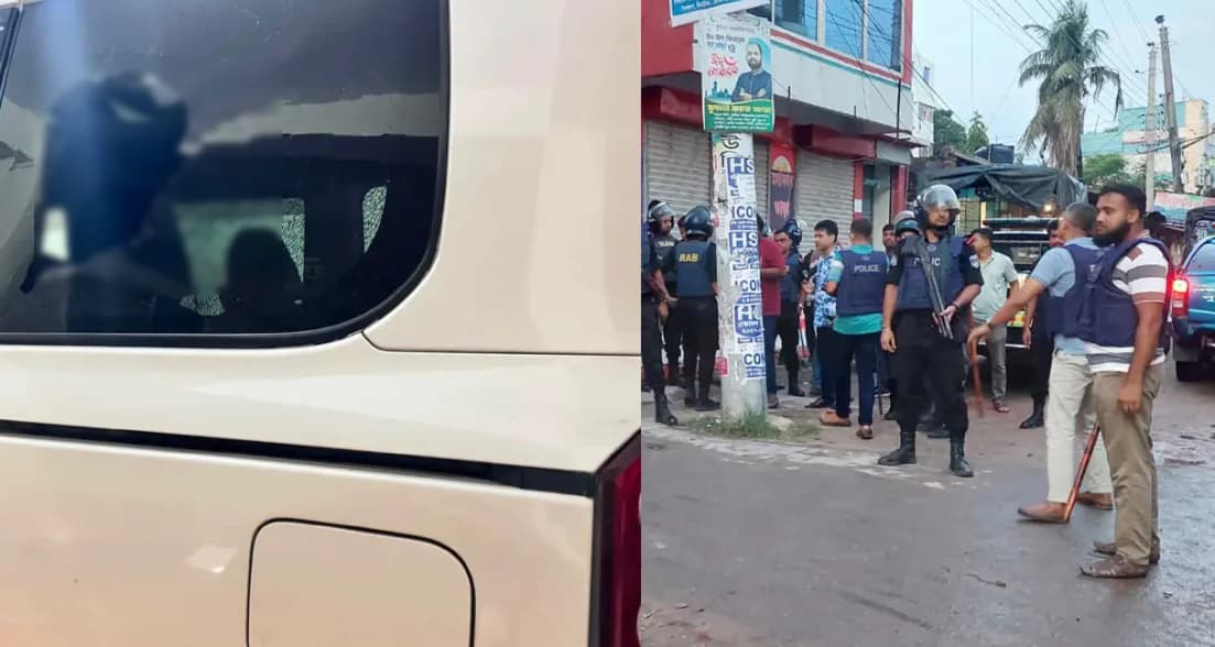 কুষ্টিয়ায় এমপি আমির হামজার গাড়িতে অতর্কিত হামলা, আহত সংসদ সদস্য ও তার আত্মীয়