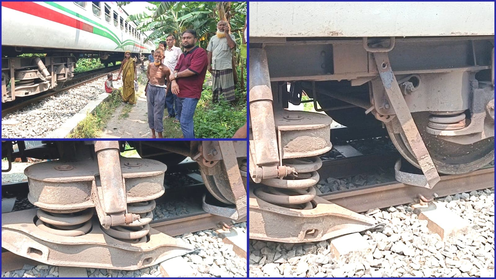 জয়পুরহাটে বরেন্দ্র এক্সপ্রেসের চাকা বিকল আড়াই ঘন্টা পর উত্তরাঞ্চলের সঙ্গে ট্রেন যোগাযোগ সচল