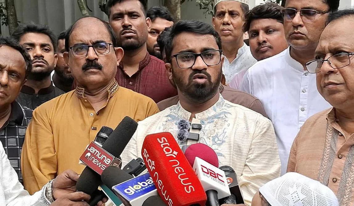 জামায়াতের লংমার্চ দেশ অশান্ত করার ষড়যন্ত্র, আওয়ামী লীগের সঙ্গে আঁতাতের অভিযোগ রাশেদ খাঁনের