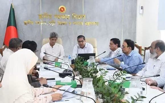 স্থানীয় সরকার বিভাগে এডিপির প্রকল্পের রি-স্কোপিং সভা অনুষ্ঠিত,প্রতিমন্ত্রী জোনায়েদ সাকি