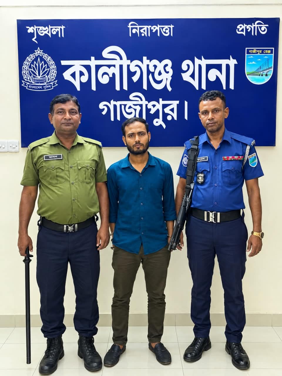 কালীগঞ্জে ধর্ষণের মামলায় পলাতক এনসিপি নেতা আটক