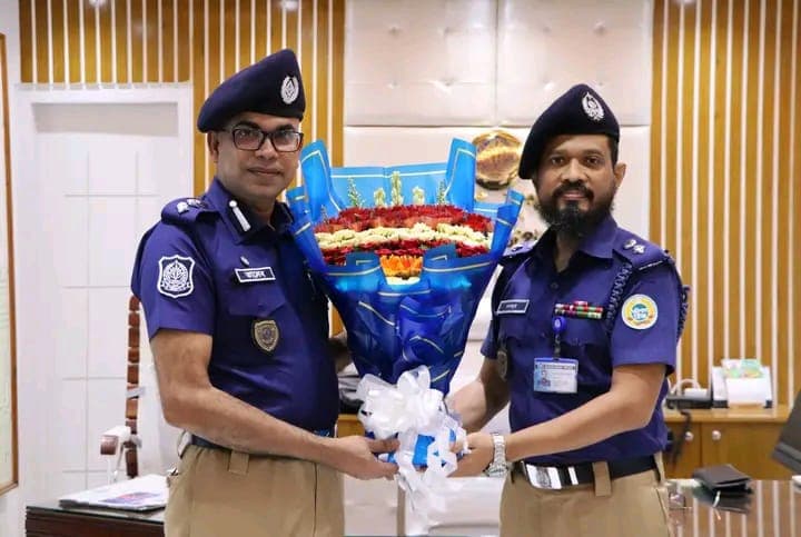 পিরোজপুরে নতুন পুলিশ সুপার হিসেবে মুহাম্মদ তালেবুর রহমানের দায়িত্ব গ্রহণ