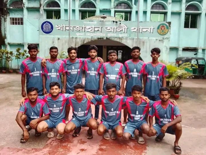 প্রথম কমিউনিটি পুলিশ কাবাডি চ্যাম্পিয়নশিপ ২০২৬-এ খানজাহান আলী থানা দল