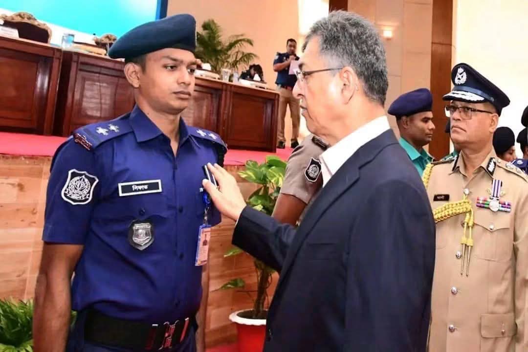 পিপিএম পদক পেলেন ভোলাহাটের কৃতি সন্তান এসআই সিফাত