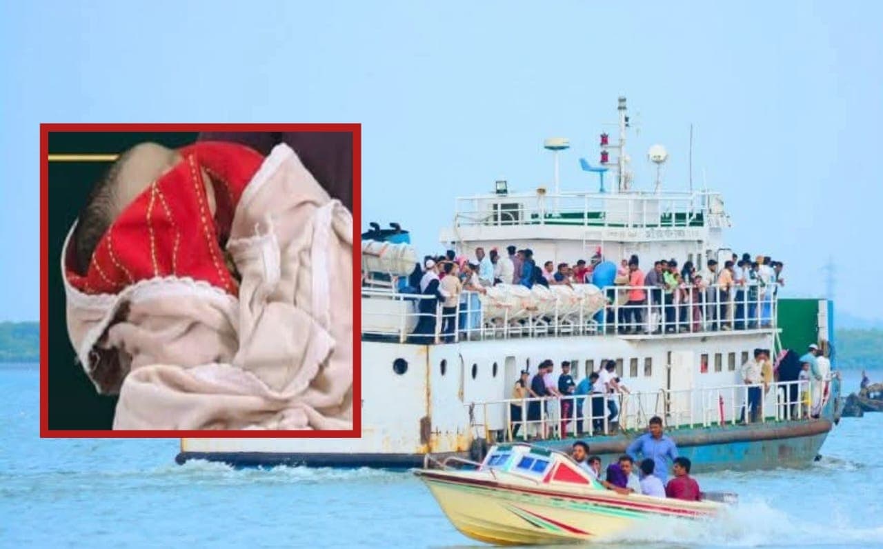 মহেশখালী-কক্সবাজার নৌপথে সী-ট্রাকেই সন্তানের জন্ম