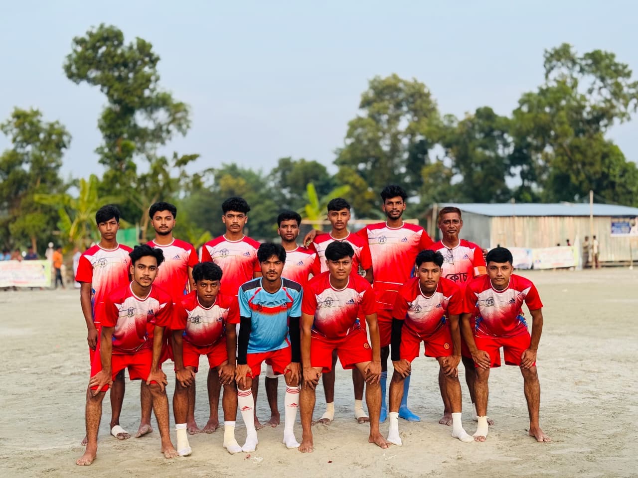কমলনগরে কোকো স্মৃতি টুর্নামেন্টে বাবা-ছেলের নৈপুণ্যে লাল একাদশের রোমাঞ্চকর জয়