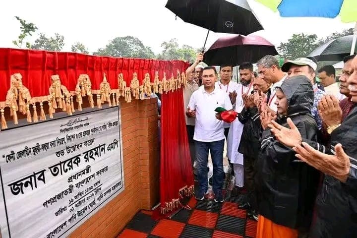 ফেনীতে ১৫৪২ কোটি টাকার বন্যা নিয়ন্ত্রণ প্রকল্প উদ্বোধন করলেন প্রধানমন্ত্রী