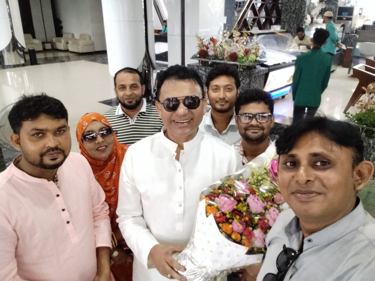 খুলনায় ডি এ তায়েব, ফ্যান ক্লাবের উষ্ণ অভ্যর্থনা