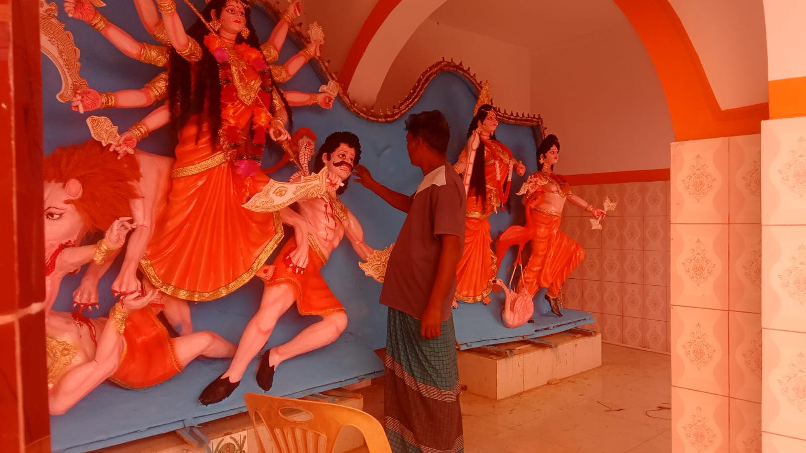 ধামইরহাটে ৩১ টি পুজো মন্ডপে দূর্গ পুজো অনুষ্ঠিত হইবে