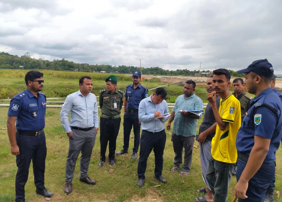 বাঘাইছড়িতে অবৈধ বালু উত্তোলনে ১ লাখ টাকা জরিমানা, সতর্ক করল ভ্রাম্যমাণ আদালত