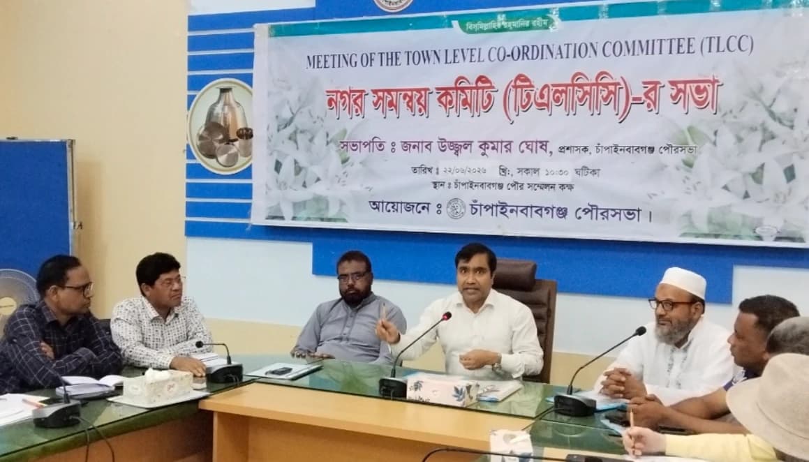 আধুনিক পৌরসভা গড়তে চাঁপাইনবাবগঞ্জে ৩৪২ কোটি টাকার প্রস্তাবিত বাজেট ঘোষণা