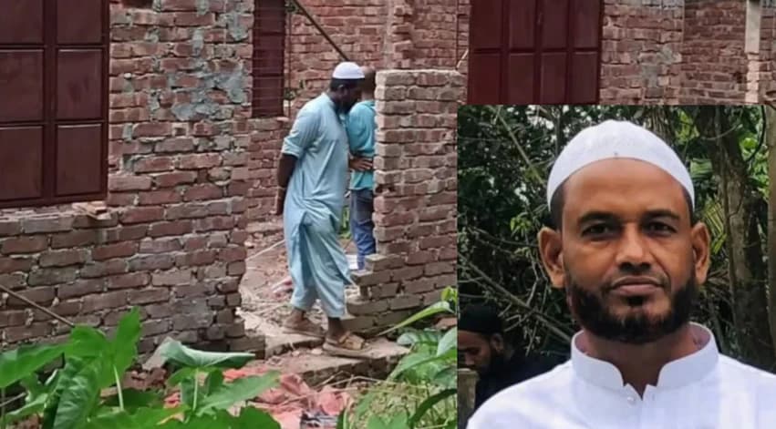 হাইকোর্টের নির্দেশ অমান্য করে প্রতিবেশীর জমিতে ভবন নির্মাণ, অভিযুক্ত যুবদল নেতা