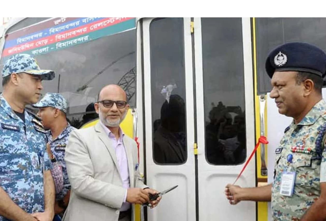 শাহজালাল আন্তর্জাতিক বিমানবন্দরে বিনামূল্যে শাটল বাস চালু, সহজ ও নিরাপদ হবে যাত্রীদের যাতায়াত