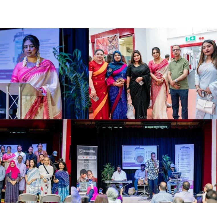লন্ডনে গ্লোউইমেন ফেয়ার ২০২৬: নারী ক্ষমতায়ন ও বাংলা সংস্কৃতির বর্ণিল প্রদর্শনীতে মাতল প্রবাসীরা