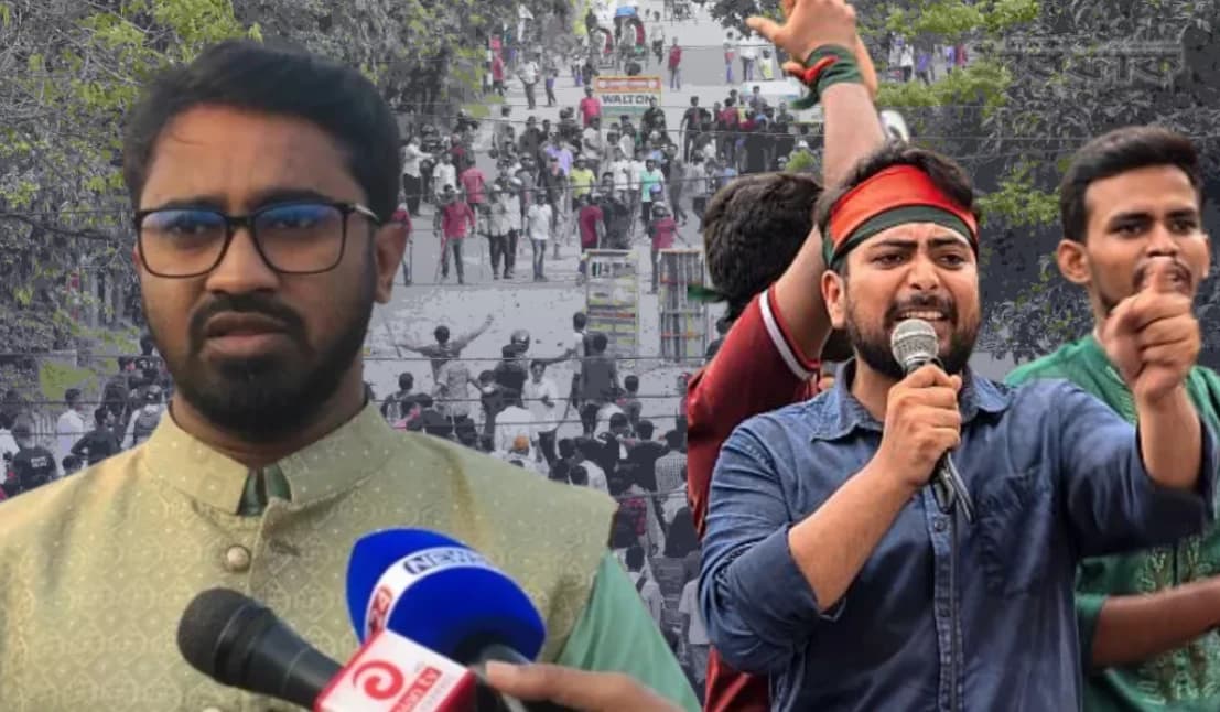 ‘জুলাইয়ের পাপ’ বহন করছেন নাহিদ ইসলাম, বিস্ফোরক মন্তব্য বিএনপি নেতা রাশেদ খাঁনের