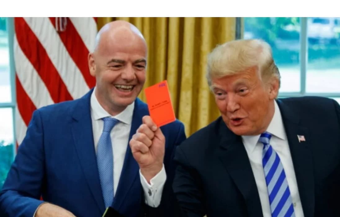 ট্রাম্পের চাপে লাল কার্ড বাতিল: ফিফা প্রধানের বিরুদ্ধে আইওসি-তে আনুষ্ঠানিক অভিযোগ