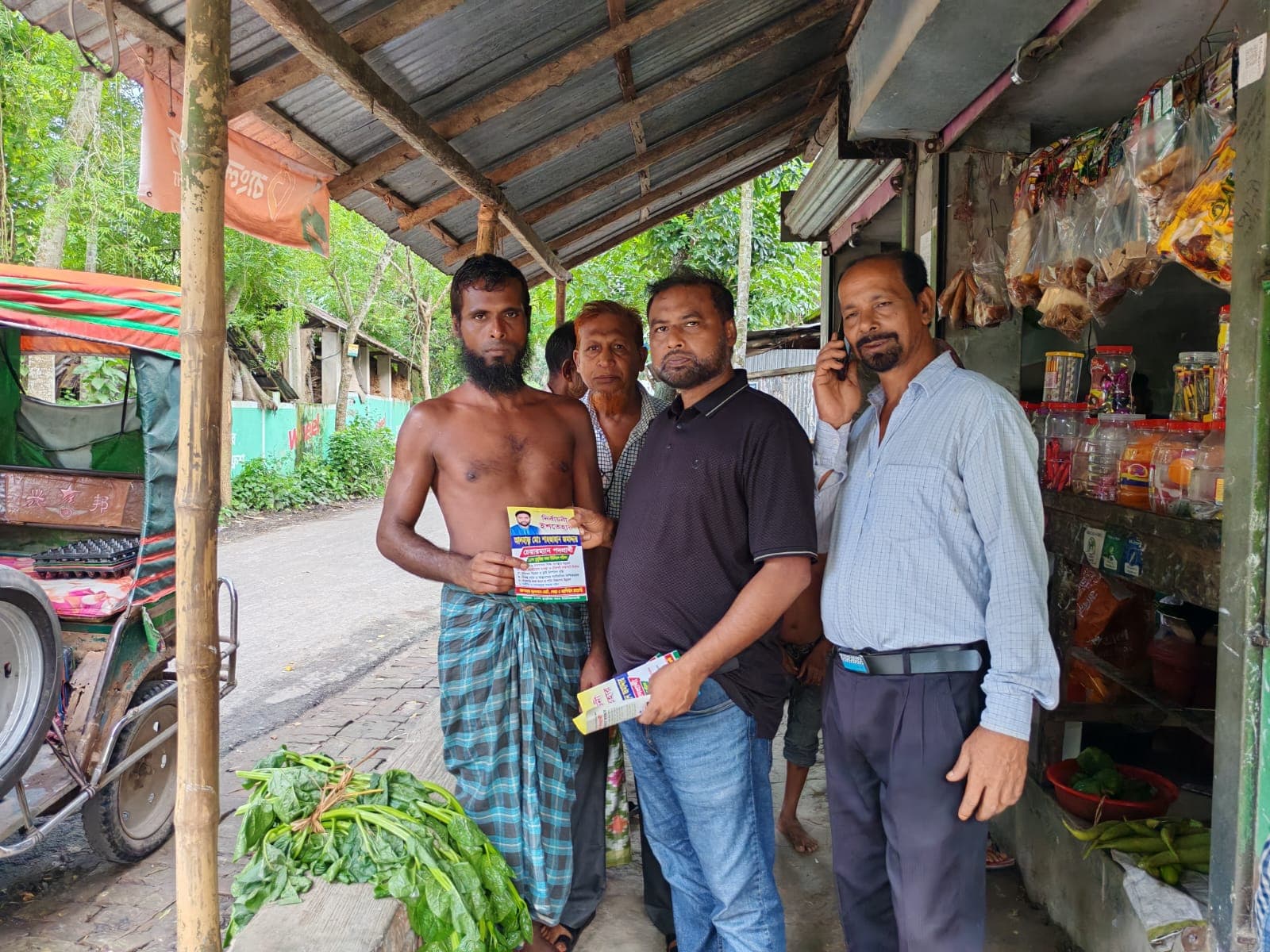 ডুমুরিয়া সদরে শাহজাহান জমাদ্দারের ব্যাপক গণসংযোগ, সুশাসনের অঙ্গীকারে উত্তাল এলাকা