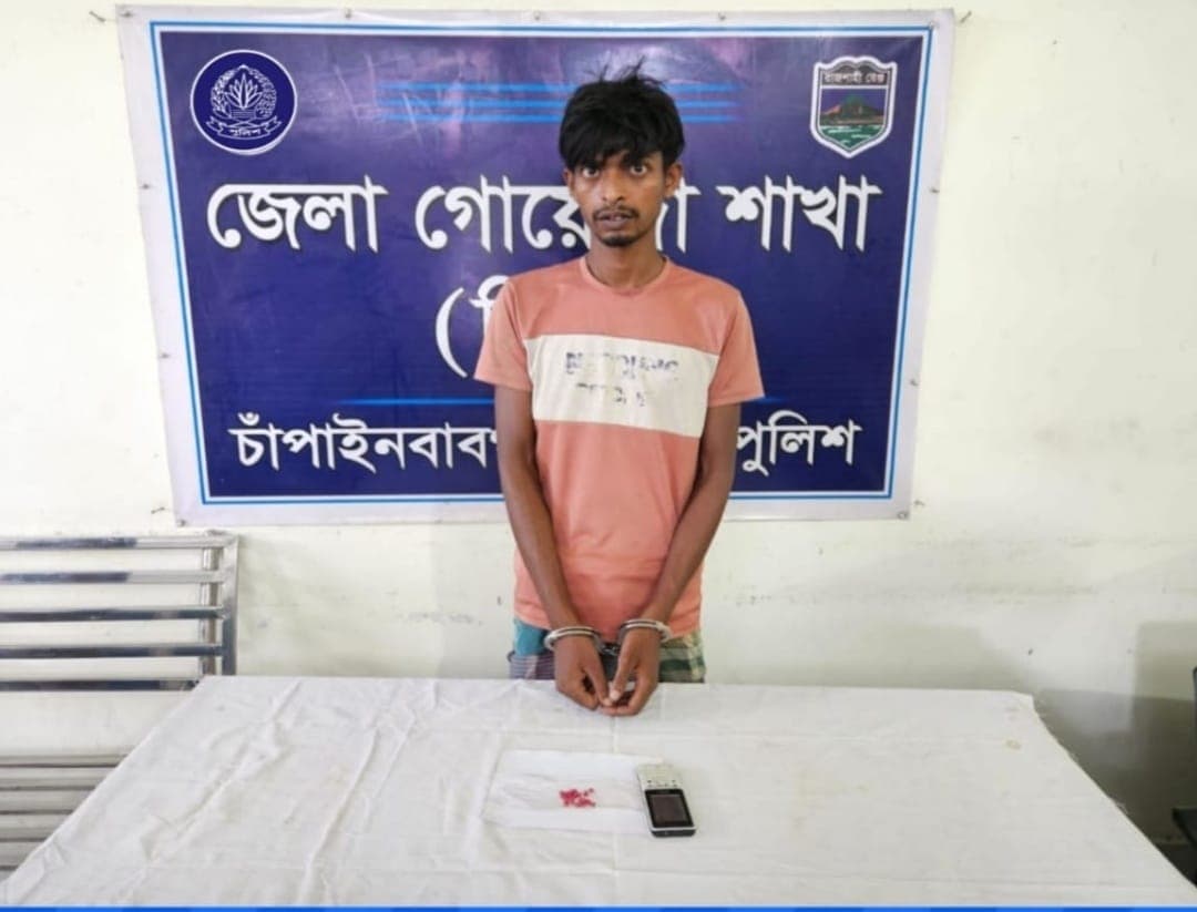 শিবগঞ্জে ডিবি পুলিশের অভিযানে ইয়াবাসহ যুবক গ্রেপ্তার