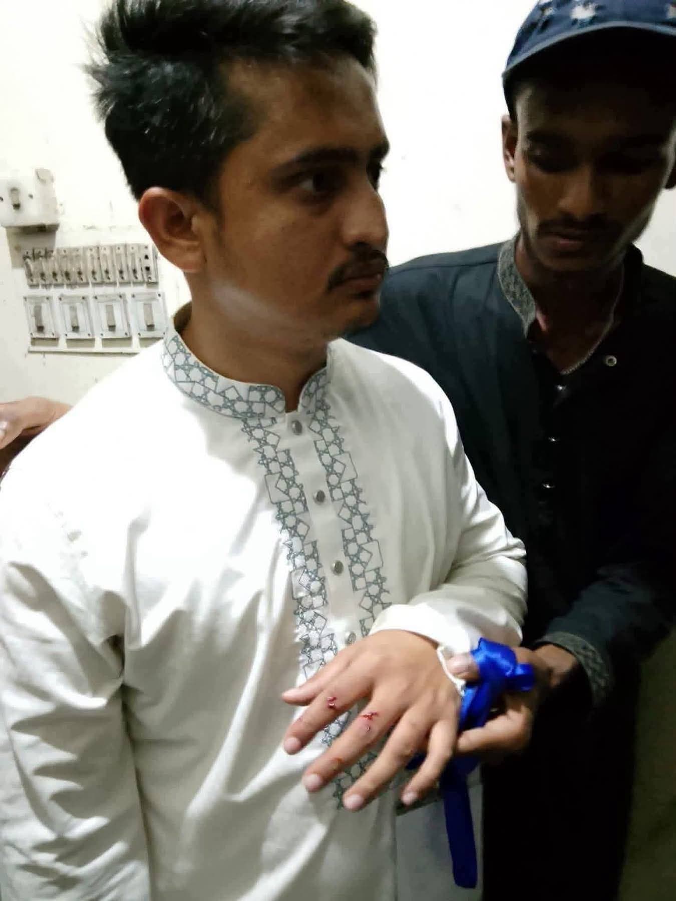 হবিগঞ্জে এনসিপির গাড়িবহরে হামলার অভিযোগ, সারজিসসহ আহত কয়েকজন