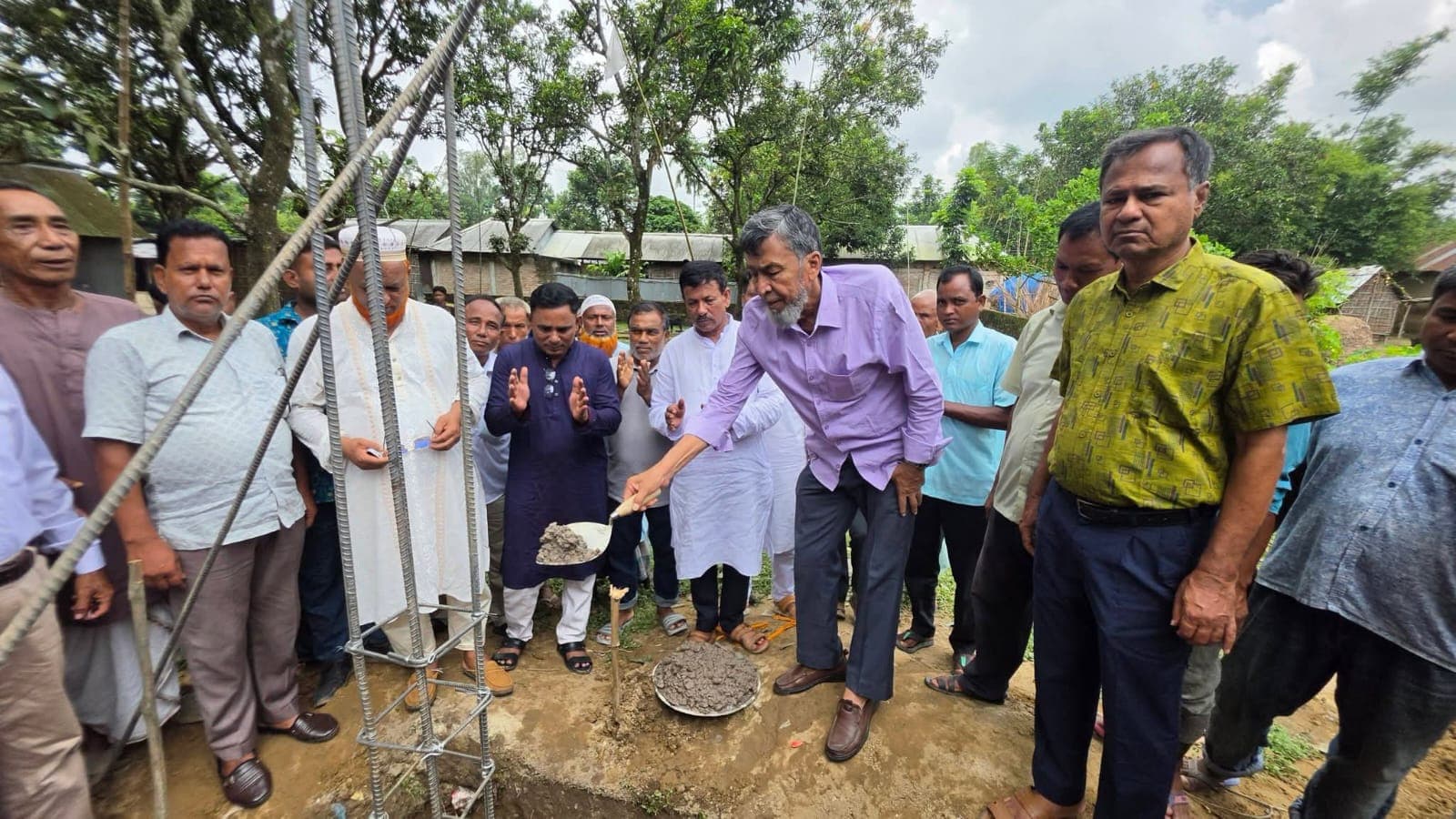 পীরগঞ্জের সিন্দাগড় দুর্গা মন্দিরের উন্নয়নকাজের উদ্বোধন, ৩ লাখ টাকার বরাদ্দ