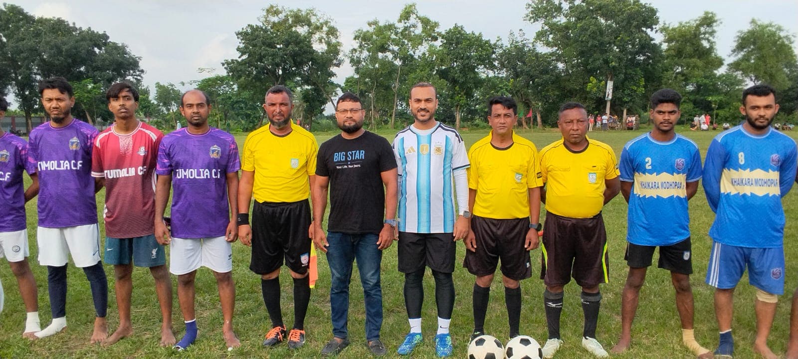 তুমুলিয়া প্রিমিয়াম লীগ ফুটবল টিপি এস,( সিজন ৩) টুনামেন্টপর উদ্ভোদন অনুষ্ঠিত