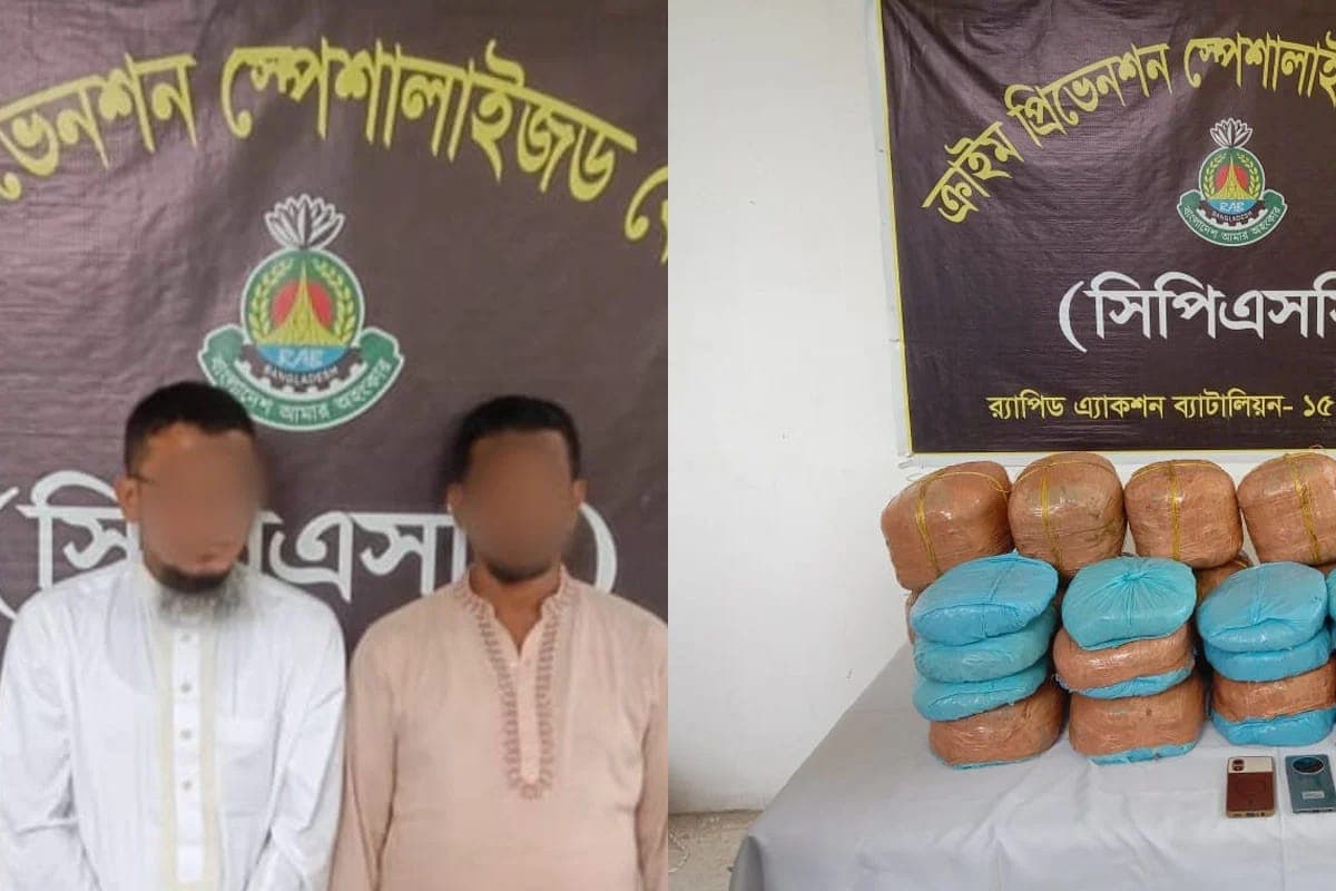 ট্রলি ব্যাগে গাঁজার পাহাড়! কক্সবাজারে র্যাবের জালে চিহ্নিত মাদক কারবারি ও সহযোগী