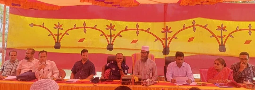সুনামগঞ্জের জামালগঞ্জে বিআইডব্লিউটিএ ও ব্যবসায়ীদের দ্বন্ধ অবসানে প্রশাসনের সভা