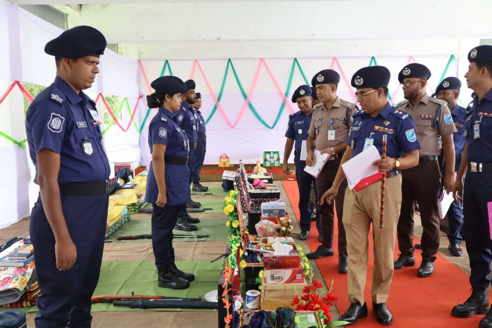 গোপালগঞ্জে পুলিশ সদস্যদের বিভাগীয় পদোন্নতি পরীক্ষার ক্যাম্প মূল্যায়ন