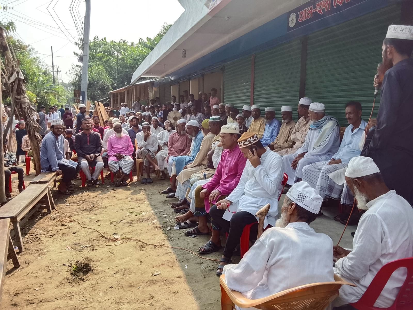 কোরবান নগর ইউনিয়নে চেয়ারম্যান প্রার্থী আবুল কালামের মতবিনিময় সভা অনুষ্ঠিত